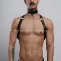 Erkek  Choker Ve Göğüs Harness, Erkek  Parti Giyim - Brfm35