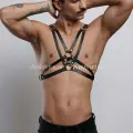 Erkek  Göğüs Harness, Erkek  T-shirt Üzeri Aksesuar - Brfm104