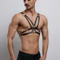 Erkek  Göğüs Harness, Erkek  T-shirt Üzeri Aksesuar - Brfm104