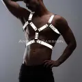 Erkek  Göğüs Harness - Reflektörlü (karanlıkta Yansıyan) Göğüs Harness - Brfm78