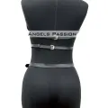 Fantazi İç Giyim Zincirli Erotik Harness Takım - Brf1081
