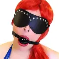 Fantezi Göz Bandı Ve Ağız Topu