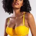 G.colors Push Up Strapless Bra, Sarı Konforlu Ve Şık Sütyen