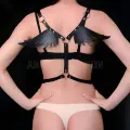 Kanatlı Şık Ve Seksi Deri Harness - Brf642