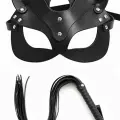 Kırbaç Maske Deri İkili Takım
