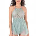 LYYN  Aqua Bodysuit Gecelik