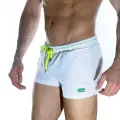 LYYN Erkek Beyaz Mini Mayo Short