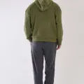 LYYN K304159 Polar Kapşonlu Düşük Omuz Erkek Pijama