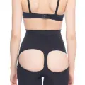 SİYAH MI Emay 2032 Popo Açık Masajlı Boxer Korse