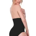 SİYAH MI Emay 2080 Yüksek Bel Çıtçıtlı Slip Korse
