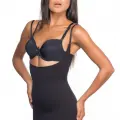SİYAH MI Emay 5043 Göğsü Açık Masajlı Korse