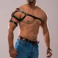 Tek Omuz Erkek  Harness, Erkek  Göğüs Ve Omuz Harness - Brfm136