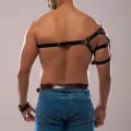 Tek Omuz Erkek  Harness, Erkek  Göğüs Ve Omuz Harness - Brfm136