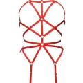 Vücudu Saran Seksi Jartiyer Harness - Brf151