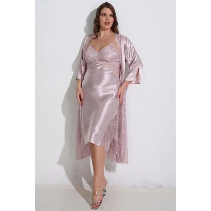 2li Pudra Sabahlık Takımı Bigsize 6220