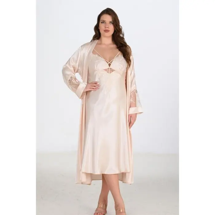 2li Fildişi Sabahlık Takımı Bigsize 6222