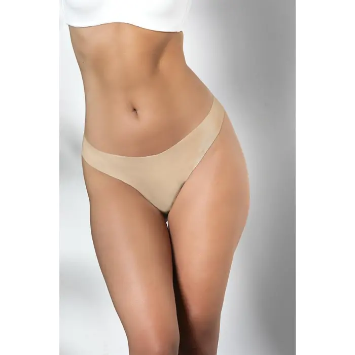 3'LÜ PAKET DİKİŞSİZ, İZ YAPMAZ, LAZER KESİM, STRİNG KÜLOT CAPPUCİNO (MGP21262)