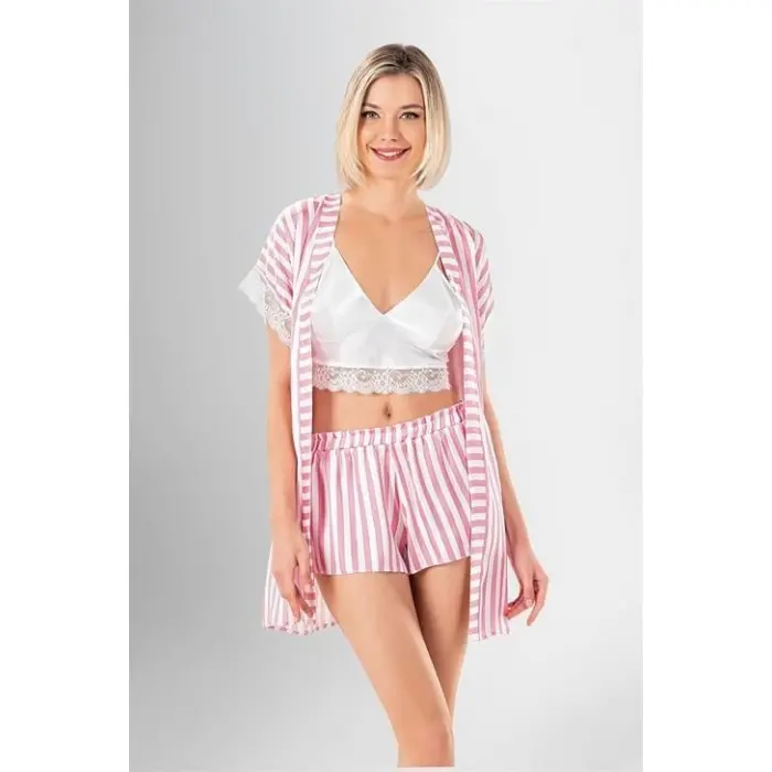 3lü Şort Takımı Desenli