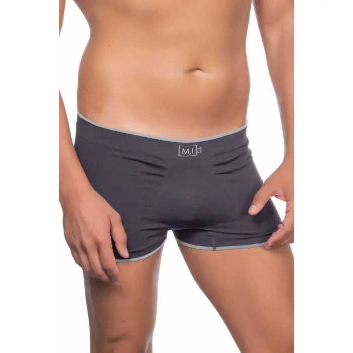 ANTRASİT MI Emay 2101 Soft Erkek Boxer