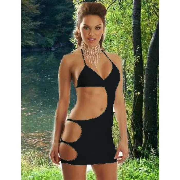 B060785 Dekolteli Seksi Elbise