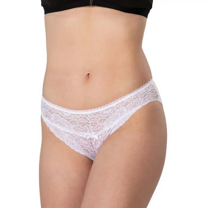 BEYAZ MI Emay 1444 Modal Cotton Dantelli Külot