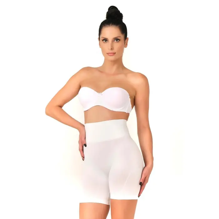 BEYAZ MI Emay 2017 Düşük Bel Double Pantalon Korse