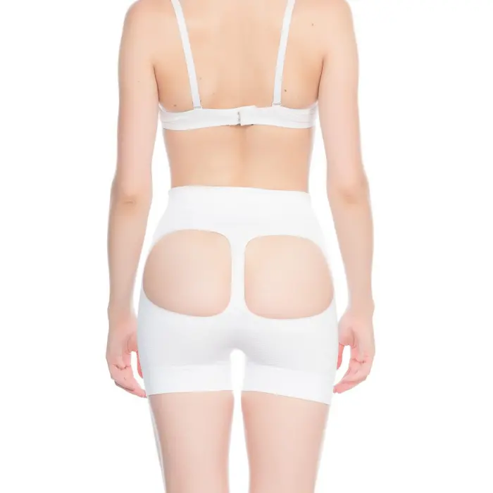 BEYAZ MI Emay 2034 Popo Açık Anti Selülit Korse