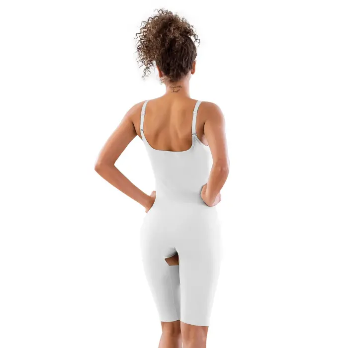 BEYAZ MI Emay 2822 Balen Sütyenli Paçalı Boy Lazer Korse