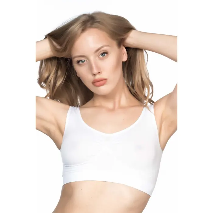 BEYAZ MI Emay 4005 Soft Kalın Askı Büstiyer