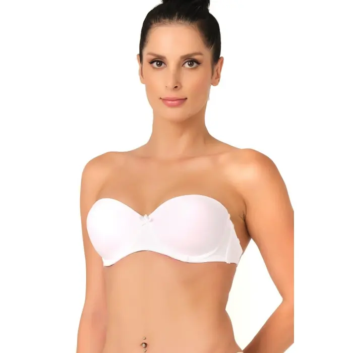 BEYAZ MI Emay 701 Şeffaf Askılı Sütyen