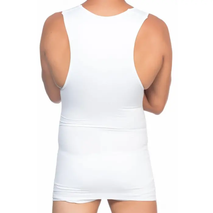 BEYAZ MI Emay E1003 V Yaka Erkek Korse Atlet