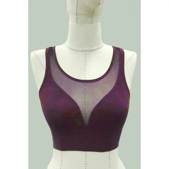 BORDO MI Emay 4028 Seamless Tül Toparlayıcı Büstiyer