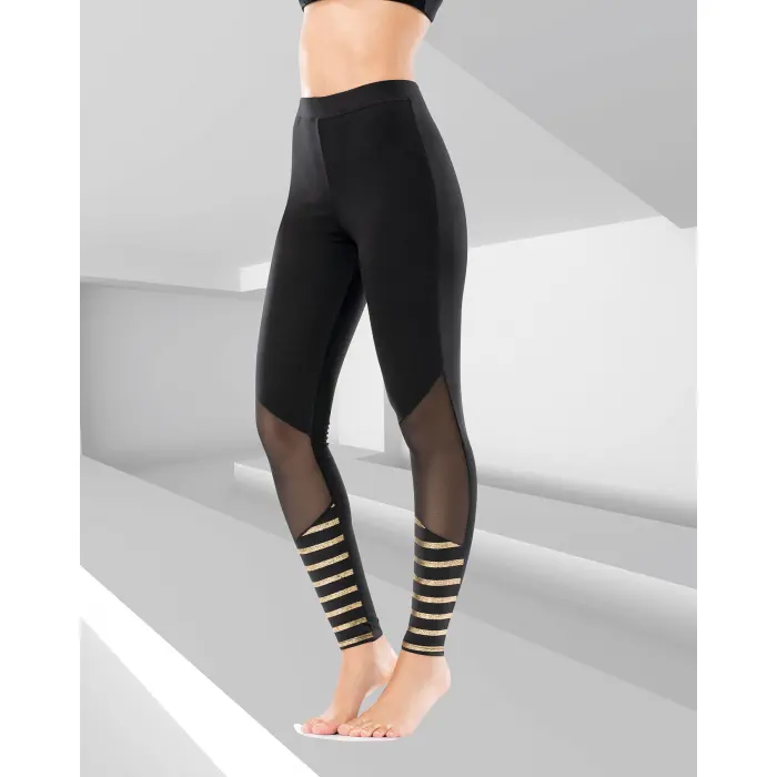 Derya Kurşun Modelli Kadın Tayt 0557