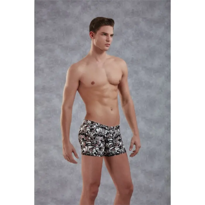 Doreanse Old City Baskılı Erkek Boxer 1891
