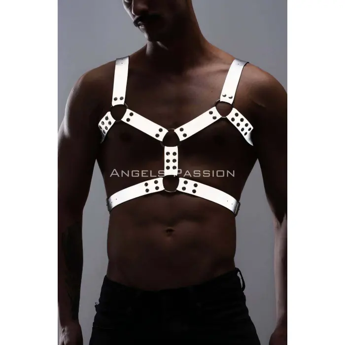 Erkek  Göğüs Harness - Reflektörlü (karanlıkta Yansıyan) Göğüs Harness - Brfm78