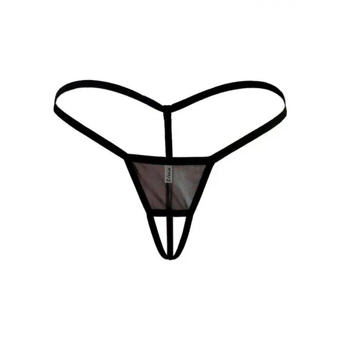 Fantazi İç Giyim Kadın Mini Siyah Fantezi G String