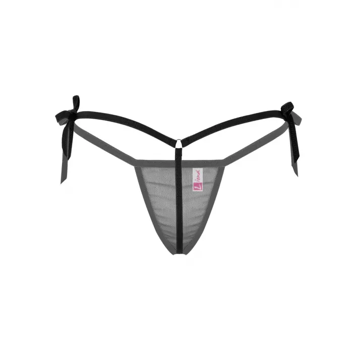 Fantazi İç Giyim Kadın Siyah Fantezi String Tanga