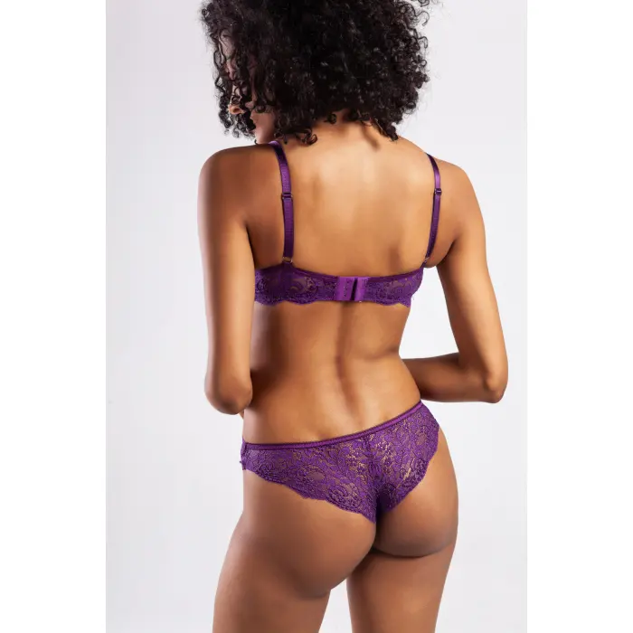 G.colors Balconette Foam Push Up Bra, Mor Konforlu Ve Şık Sütyen