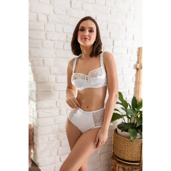 GELİN SET TOPARLAYICI MİNİMİZER SÜTYEN SLİP KÜLOT TAKIM EKRU (MGP32153)