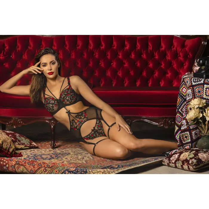 Grace Wıre Lace Bra, Siyah Dantelli Konforlu Ve Şık Sütyen