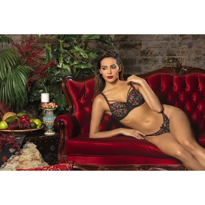 Grace Wıre Lace Bra, Siyah Dantelli Konforlu Ve Şık Sütyen