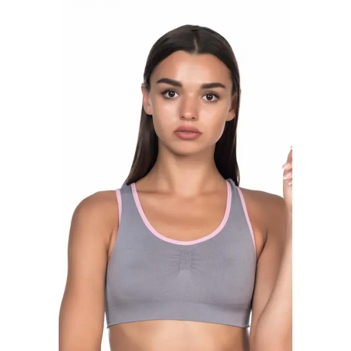 GRİ PEMBE MI Emay 4024 Double Toparlayıcı Büstiyer