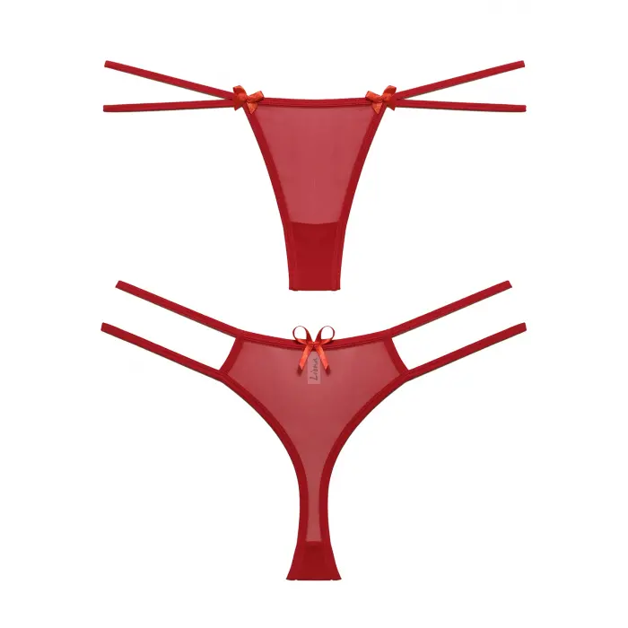 Kadın Fantezi Külot Kırmızı Renk