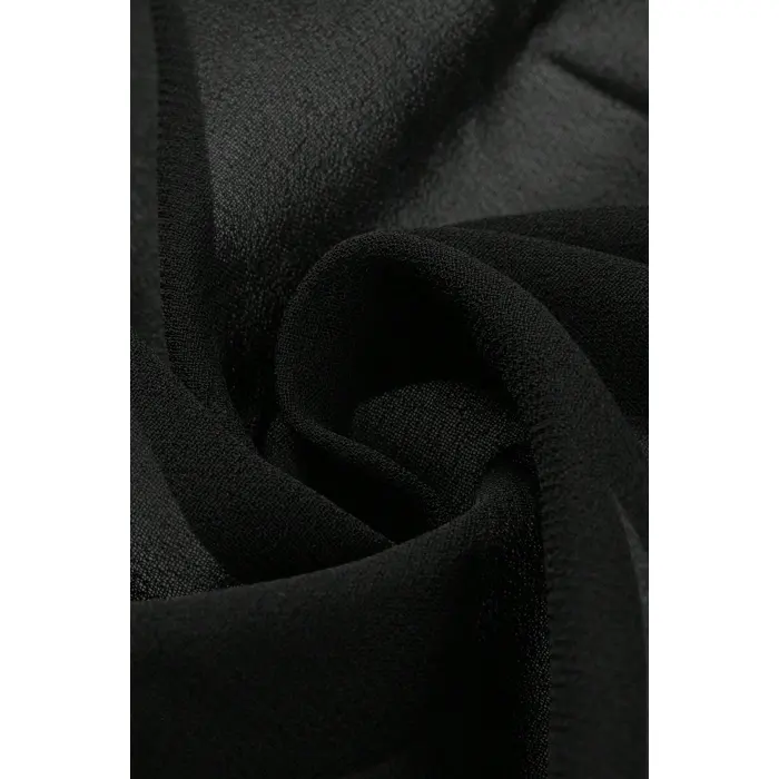 Kadın Siyah Beyaz Transparan Belden Bağlamalı Pareo 2li