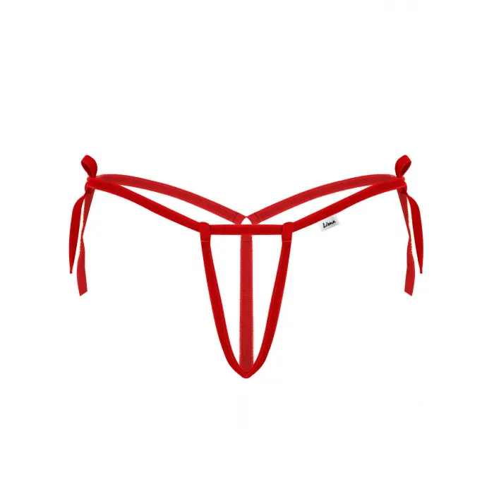 Kırmızı İpli Kadın Büyük Beden Fantazi G String