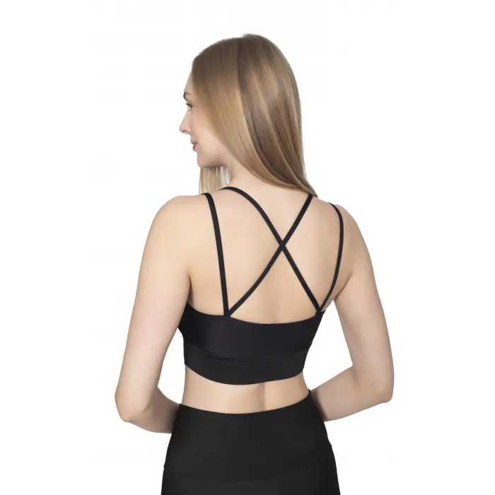 LYYN 1051 Pinkhan Çift Askılı Arka Çapraz Büstiyer Kadı