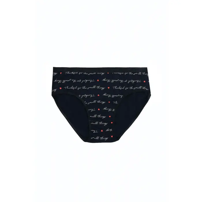 LYYN Arias Closet Büyük Beden Pamuklu Likralı Karışık Renkli 3lü Külot