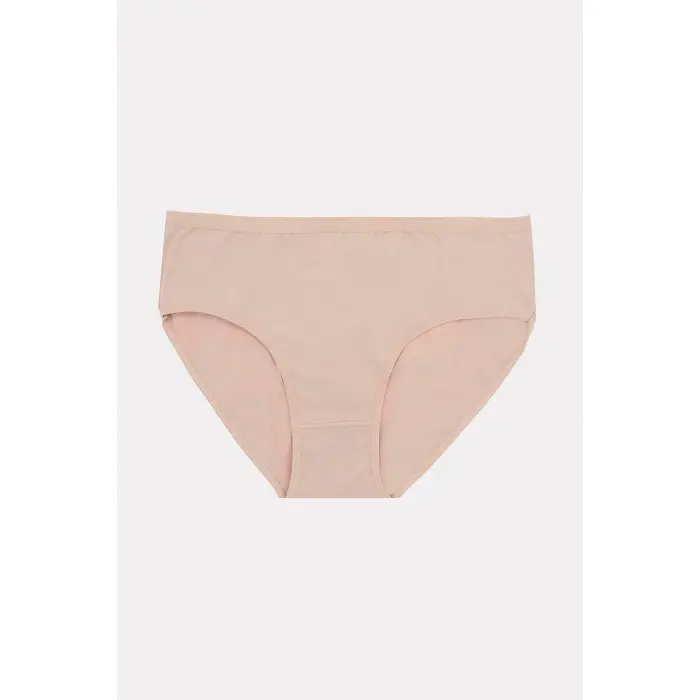 LYYN Arias Closet Büyük Beden Pamuklu Siyah Beyaz Ten Rengi 3lü Külot