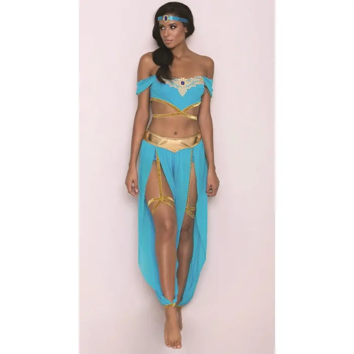 LYYN Arias Closet Fantezi Mavi Dansöz Kostümü