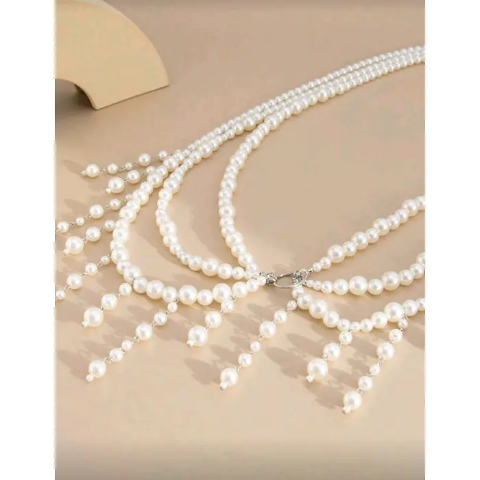 LYYN Bel Aksesuarı, Seksi Görünümlü , İncili Kostüm